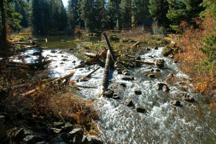 Lake Creek Fish Passage Project: After project implementation